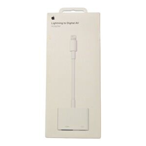 Qq3U Authentic Apple Lighting to Digital AV Adapter MW2P3AM/A  A1438 Used Read⬇️